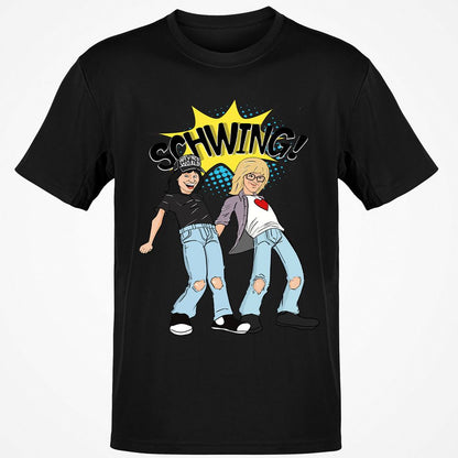 Classic Unisex T-Shirt - KU7HN9YT - Black - 12