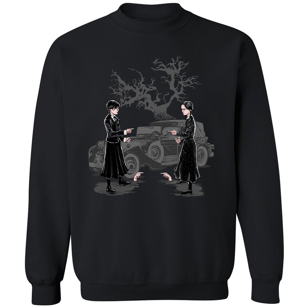 Classic Unisex Sweatshirt - JVBWS844 - Black - 12