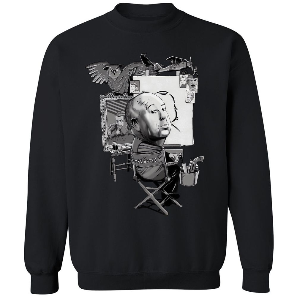 Classic Unisex Sweatshirt - ZUN46R5V - Black - 12
