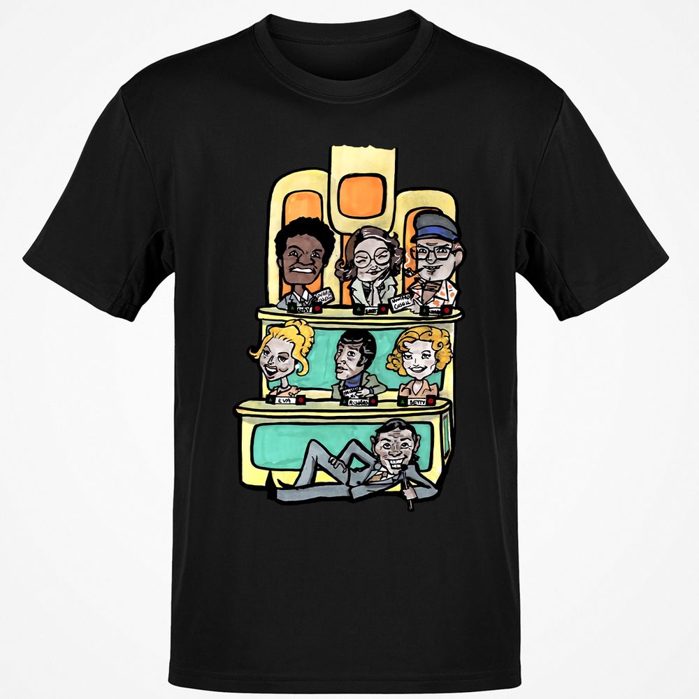 Classic Unisex T-Shirt - F4QHYXFL - Black - 12