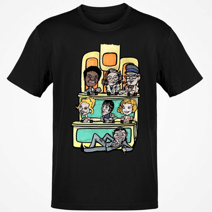 Classic Unisex T-Shirt - F4QHYXFL - Black - 12