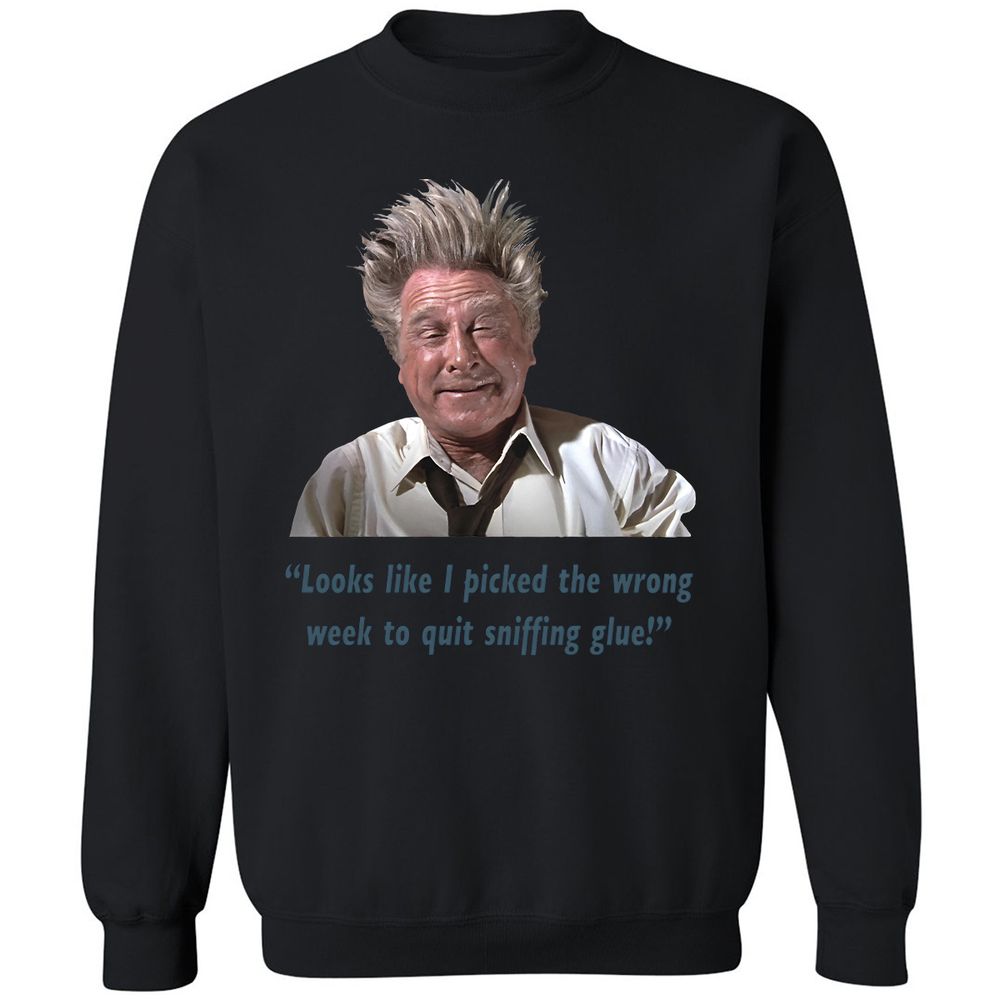 Classic Unisex Sweatshirt - Q49VUEJR - Black - 12