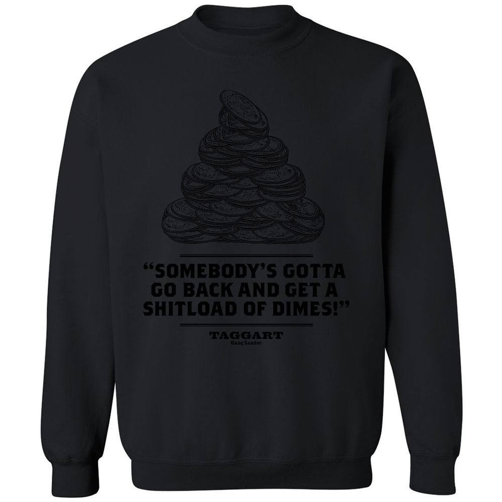 Classic Unisex Sweatshirt - L1U5TQYP - Black - 12