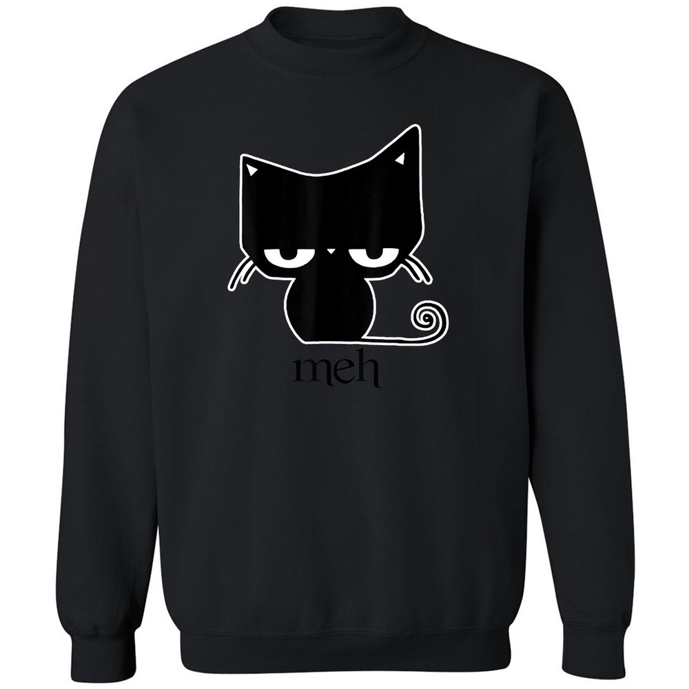 Classic Unisex Sweatshirt - GK8N7E8Z - Black - 12