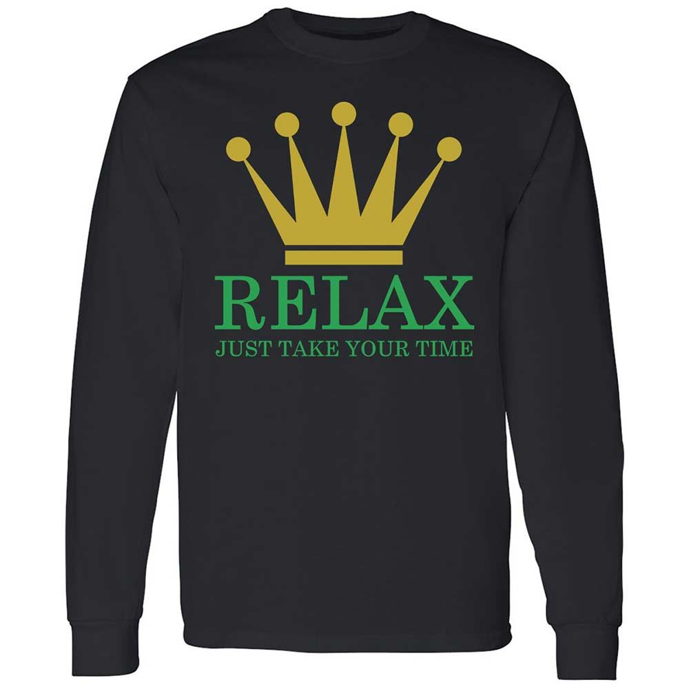 Relax Just Take Your Time - Black - 12