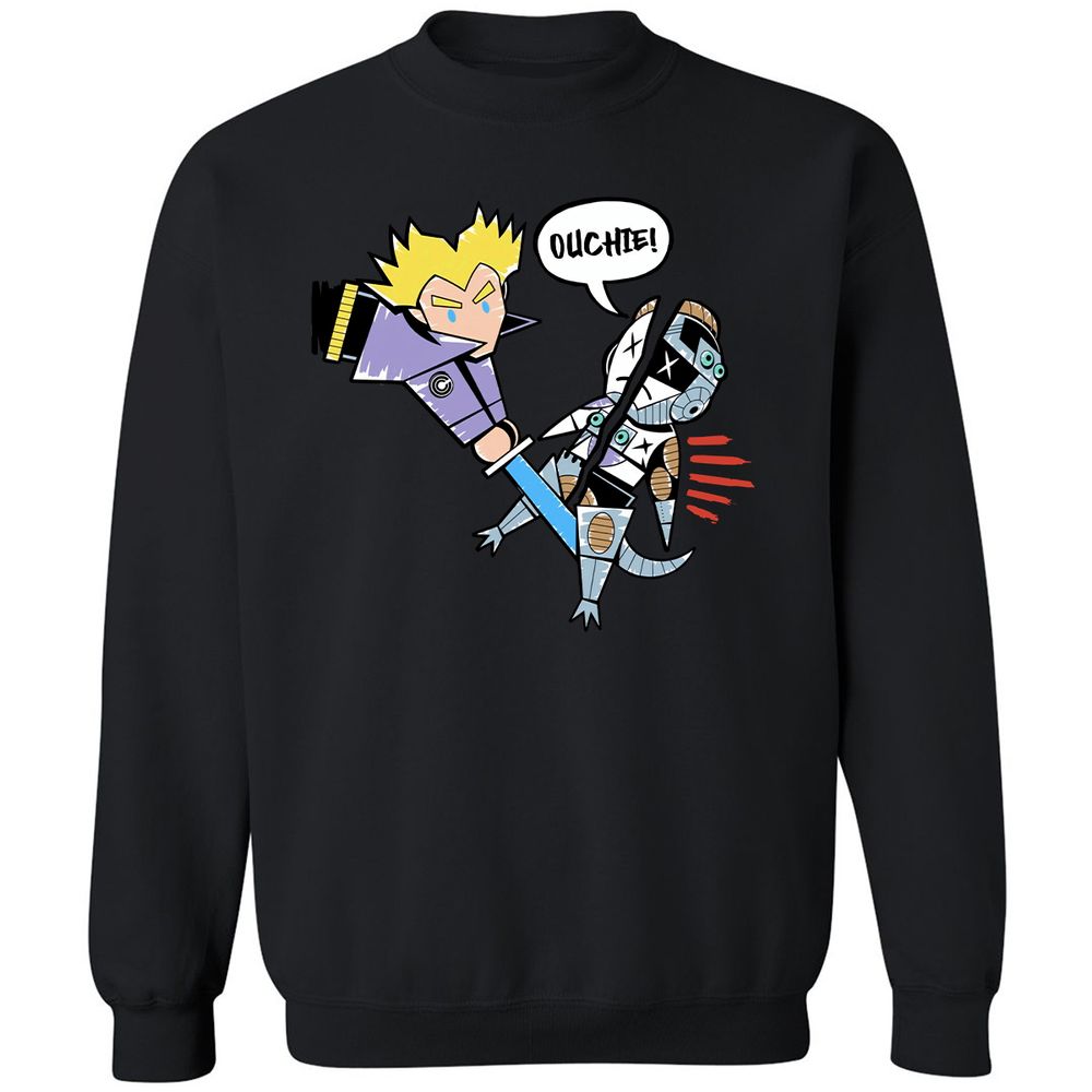 Classic Unisex Sweatshirt - K96RJ1DH - Black - 12