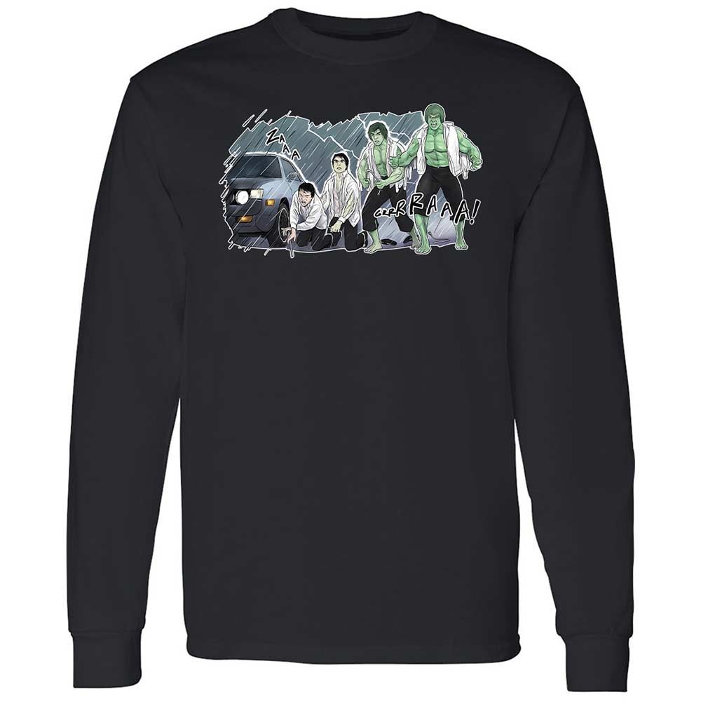 Long Sleeve T-Shirt - ZEGL7C46 - Black - 12