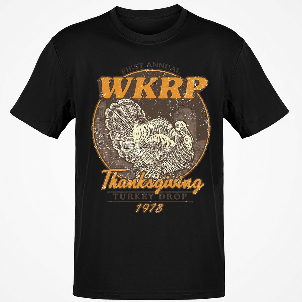 WKRP Turkey Drop - Black - 12