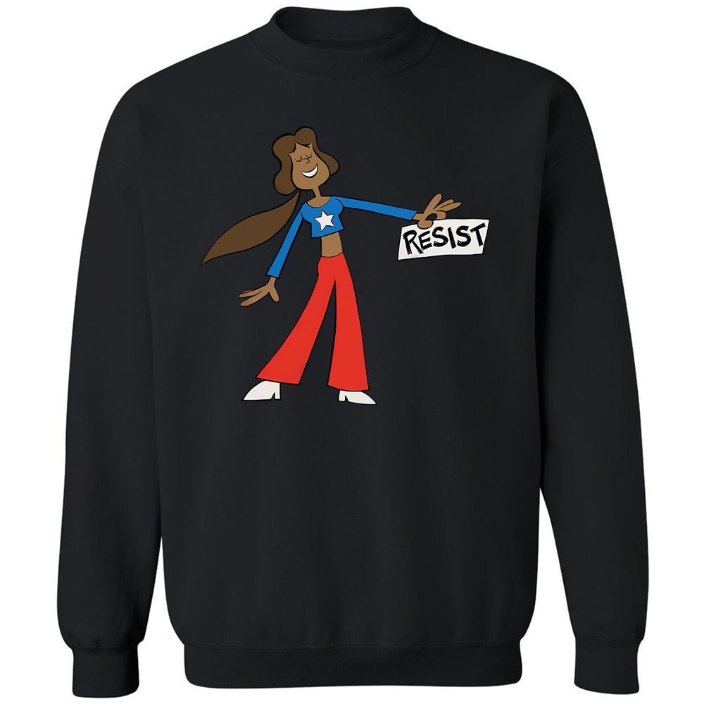 Classic Unisex Sweatshirt - W7R99RDK - Black - 12