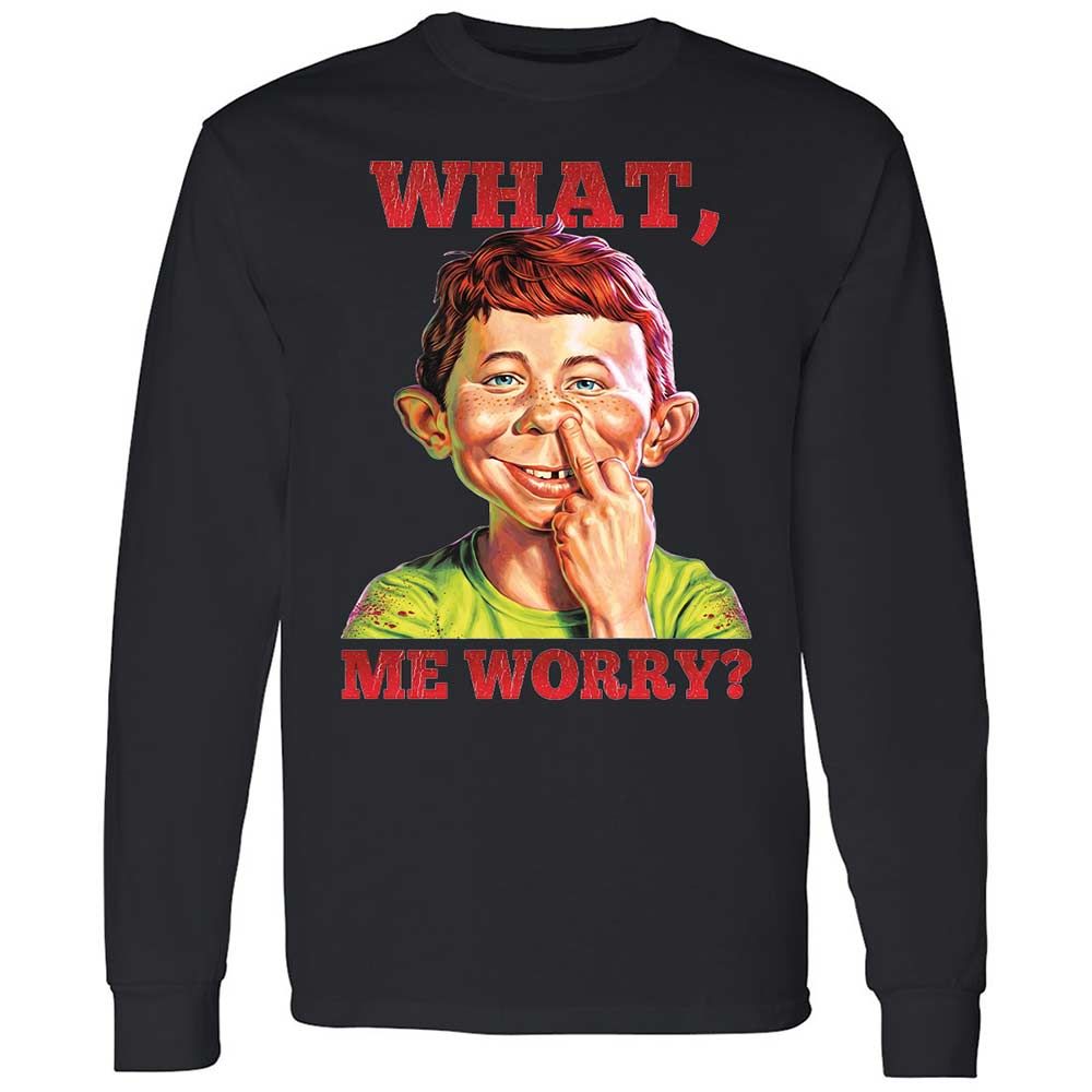 What, me worry - Black - 12