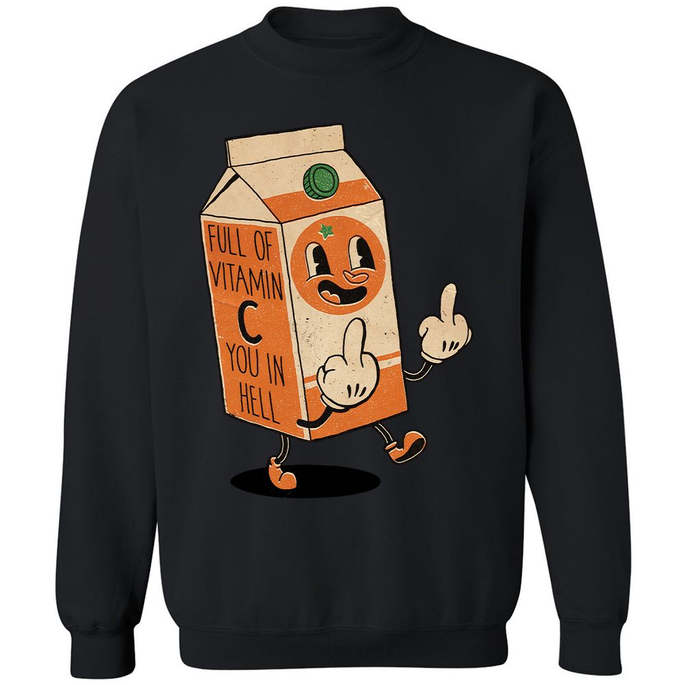 Classic Unisex Sweatshirt - KNNJH3KE - Black - 12