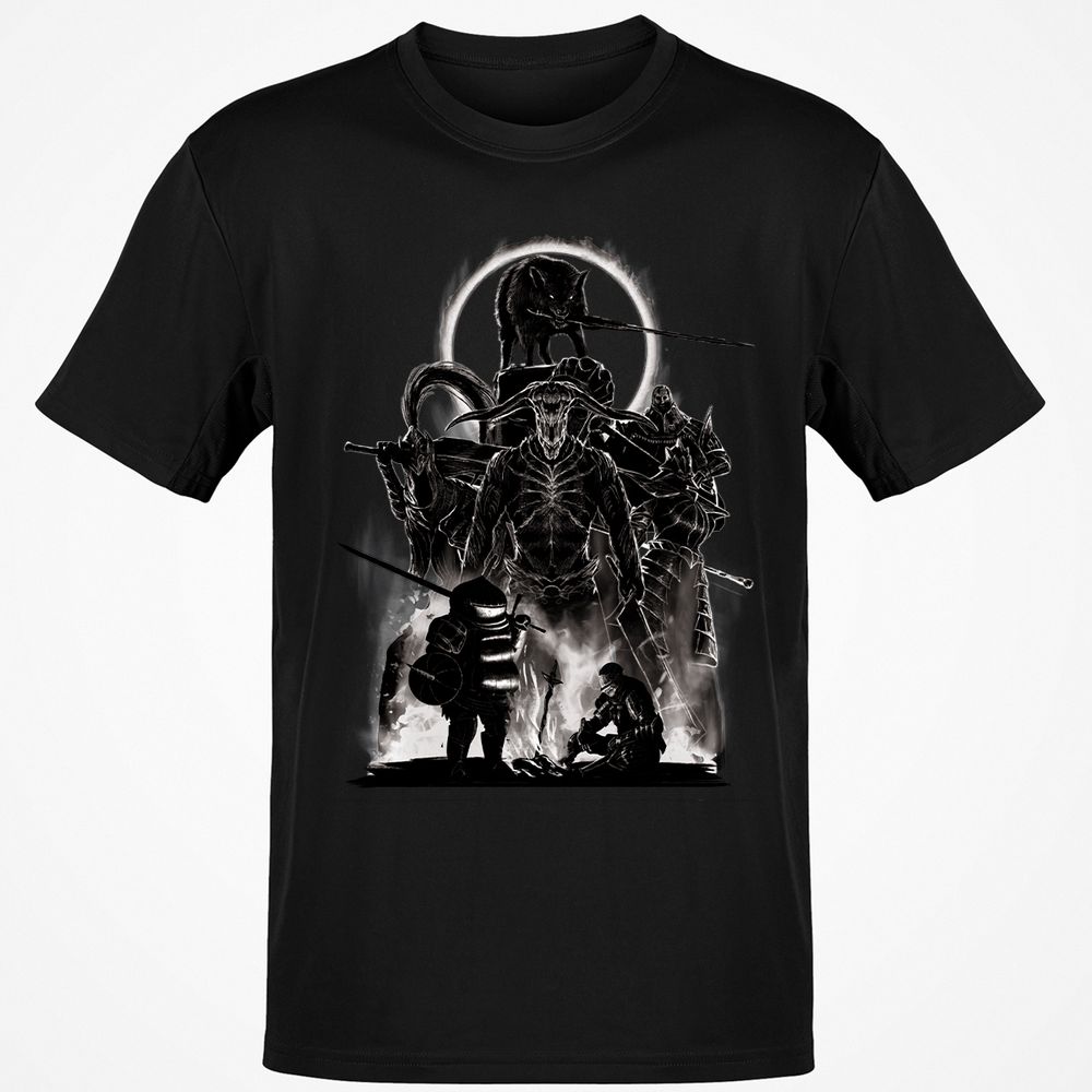 Classic Unisex T-Shirt - 5ZC1UVGX - Black - 12