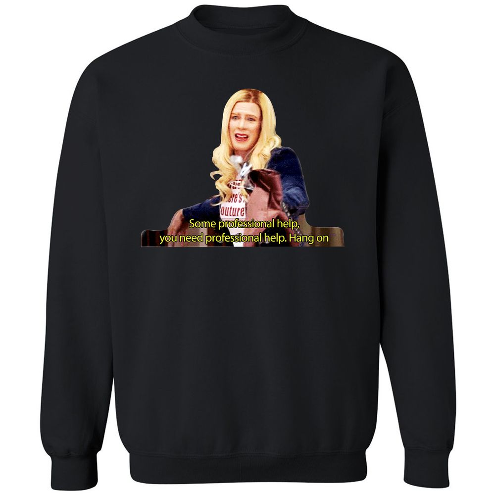 Classic Unisex Sweatshirt - 8VRD3SXQ - Black - 12