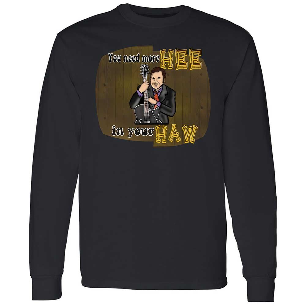 Long Sleeve T-Shirt - QY75RVZQ - Black - 12