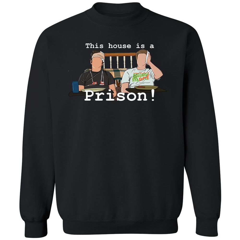 Classic Unisex Sweatshirt - EJ5R8F8W - Black - 12