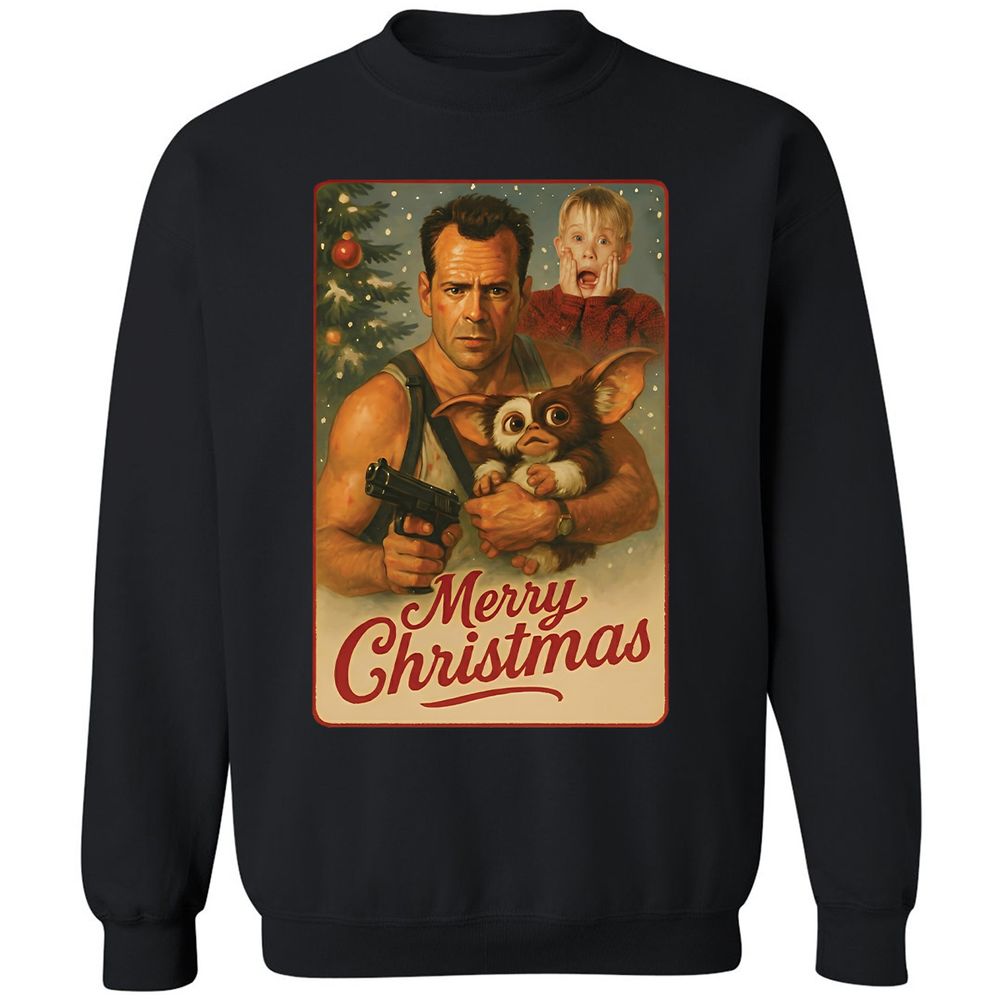 Merry Christmas - Black - 12