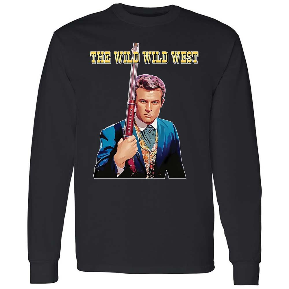Long Sleeve T-Shirt - V51RYUA6 - Black - 12
