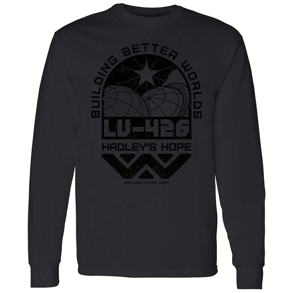Long Sleeve T-Shirt - NHFJKE58 - Black - 12