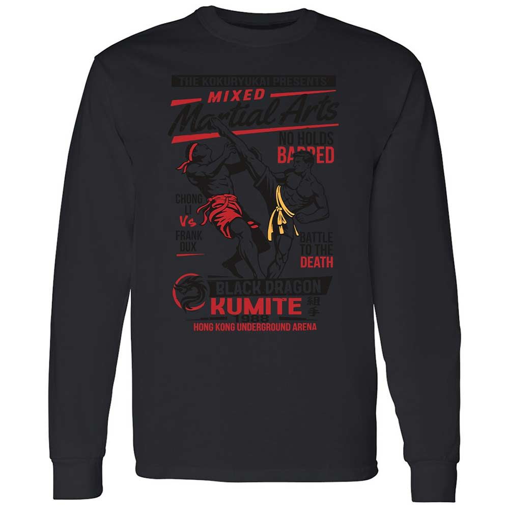 Long Sleeve T-Shirt - 8EVVDK17 - Black - 12