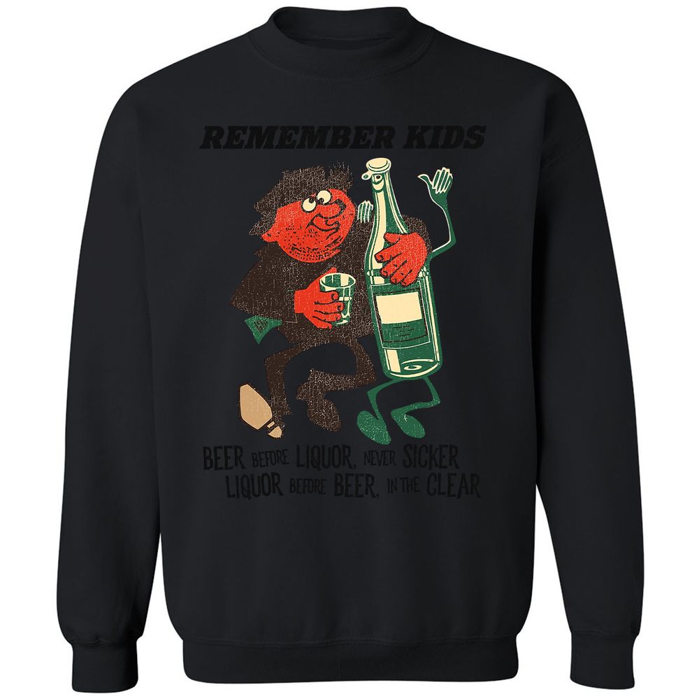 Classic Unisex Sweatshirt - WKAMKYR7 - Black - 12