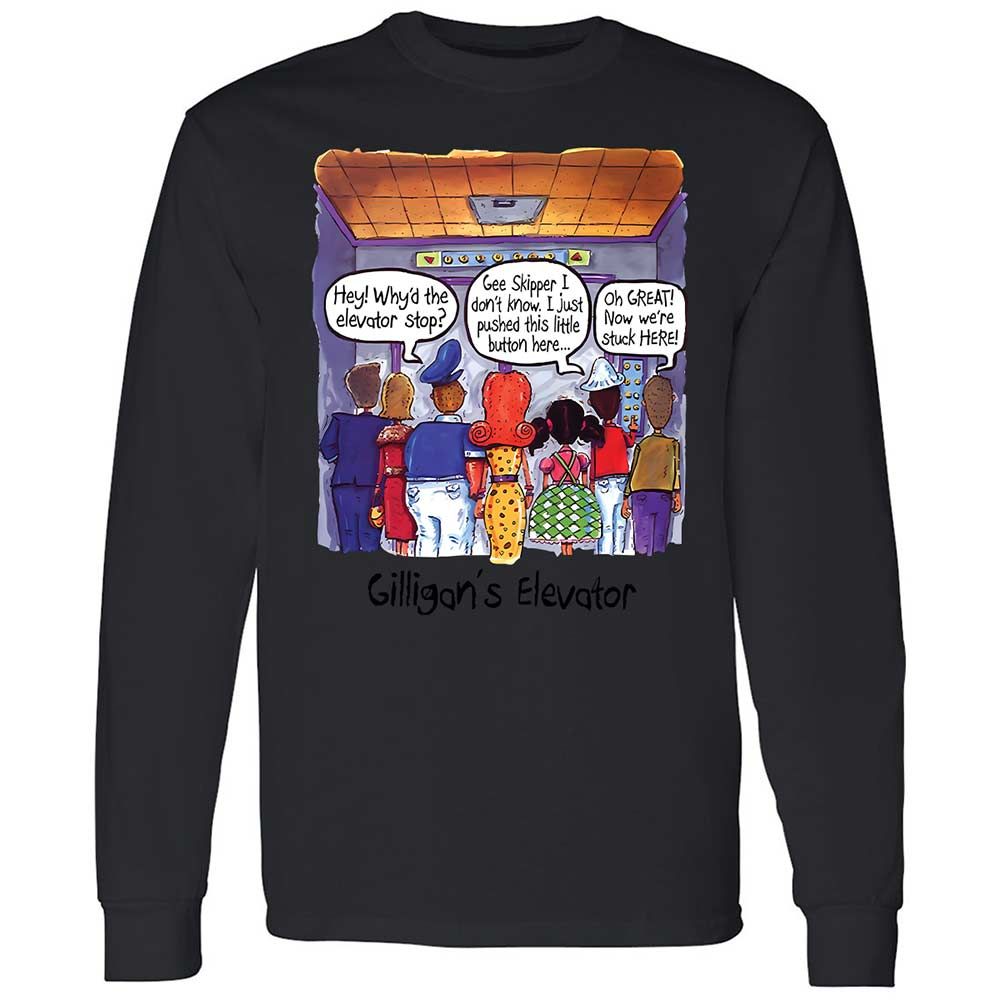 Long Sleeve T-Shirt - XKXZQP6R - Black - 12