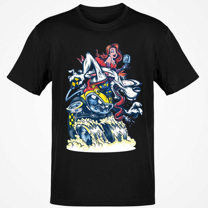 Classic Unisex T-Shirt - K5M91HM3 - Black - 12