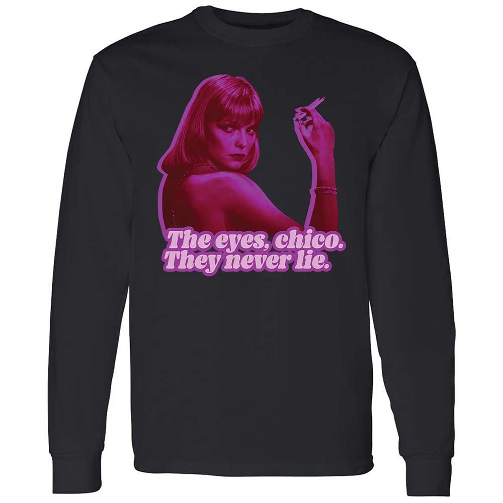 Long Sleeve T-Shirt - KZ3UFQFC - Black - 12