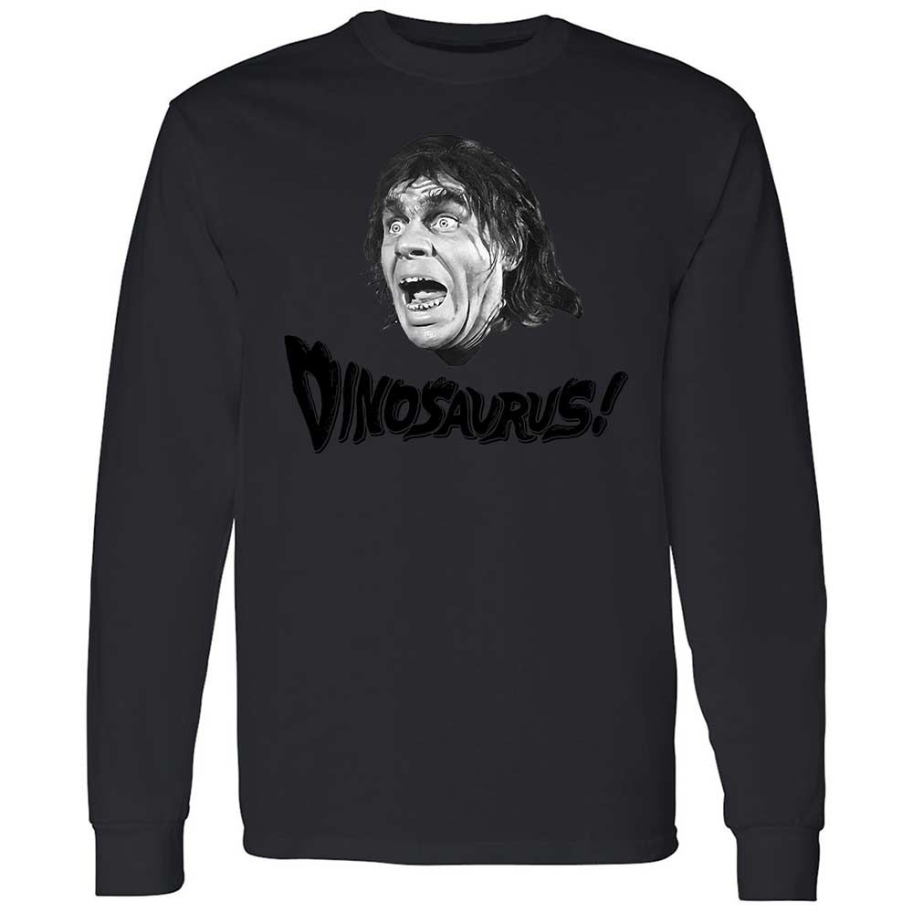 Long Sleeve T-Shirt - H829RC8L - Black - 12