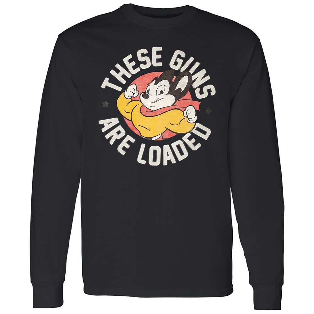 Long Sleeve T-Shirt - TNYGK58H - Black - 12