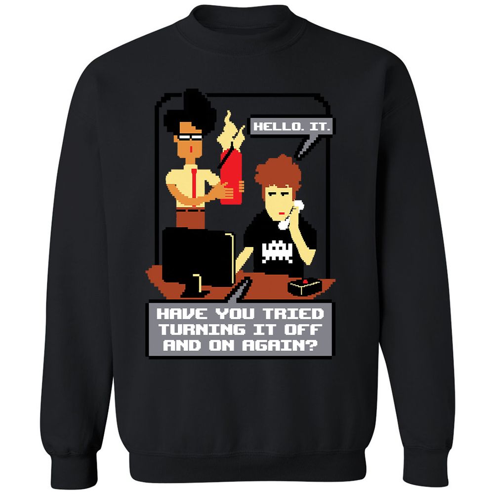 Classic Unisex Sweatshirt - X3BV85E5 - Black - 12