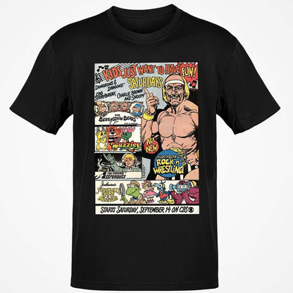 Classic Unisex T-Shirt - 61T71YJ4 - Black - 12