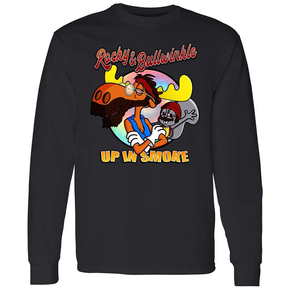 Funny Up In Smoke - Black - 12