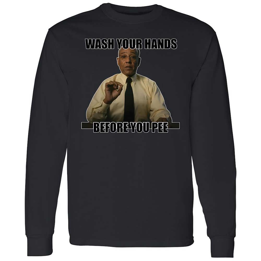 Long Sleeve T-Shirt - 1TYQW8LG - Black - 12