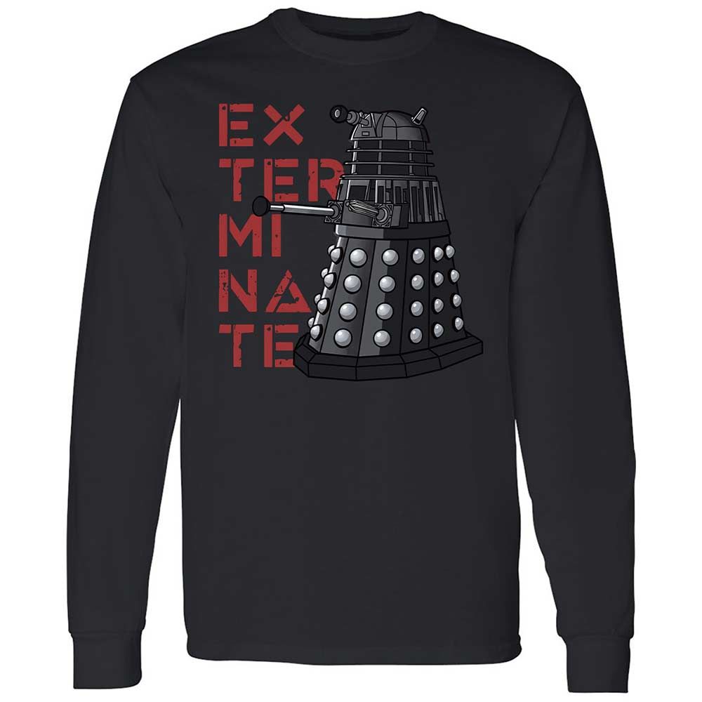 Dalek Exterminate - Black - 12