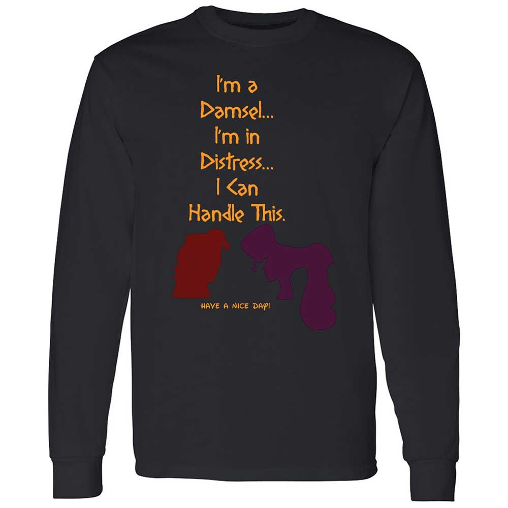 Long Sleeve T-Shirt - WVT8KECV - Black - 12