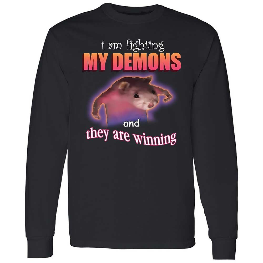 I'm fighting my demons - Black - 12