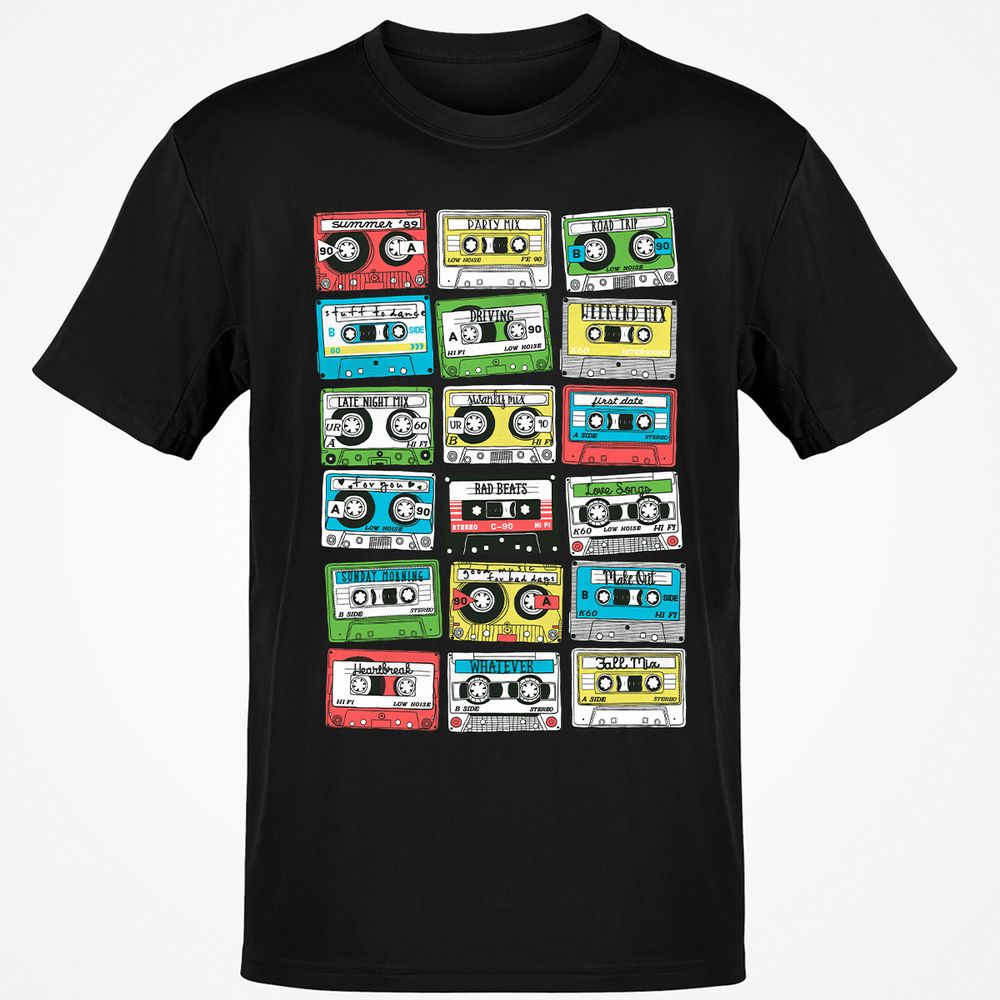 Classic Unisex T-Shirt - 814FBJV7 - Black - 12