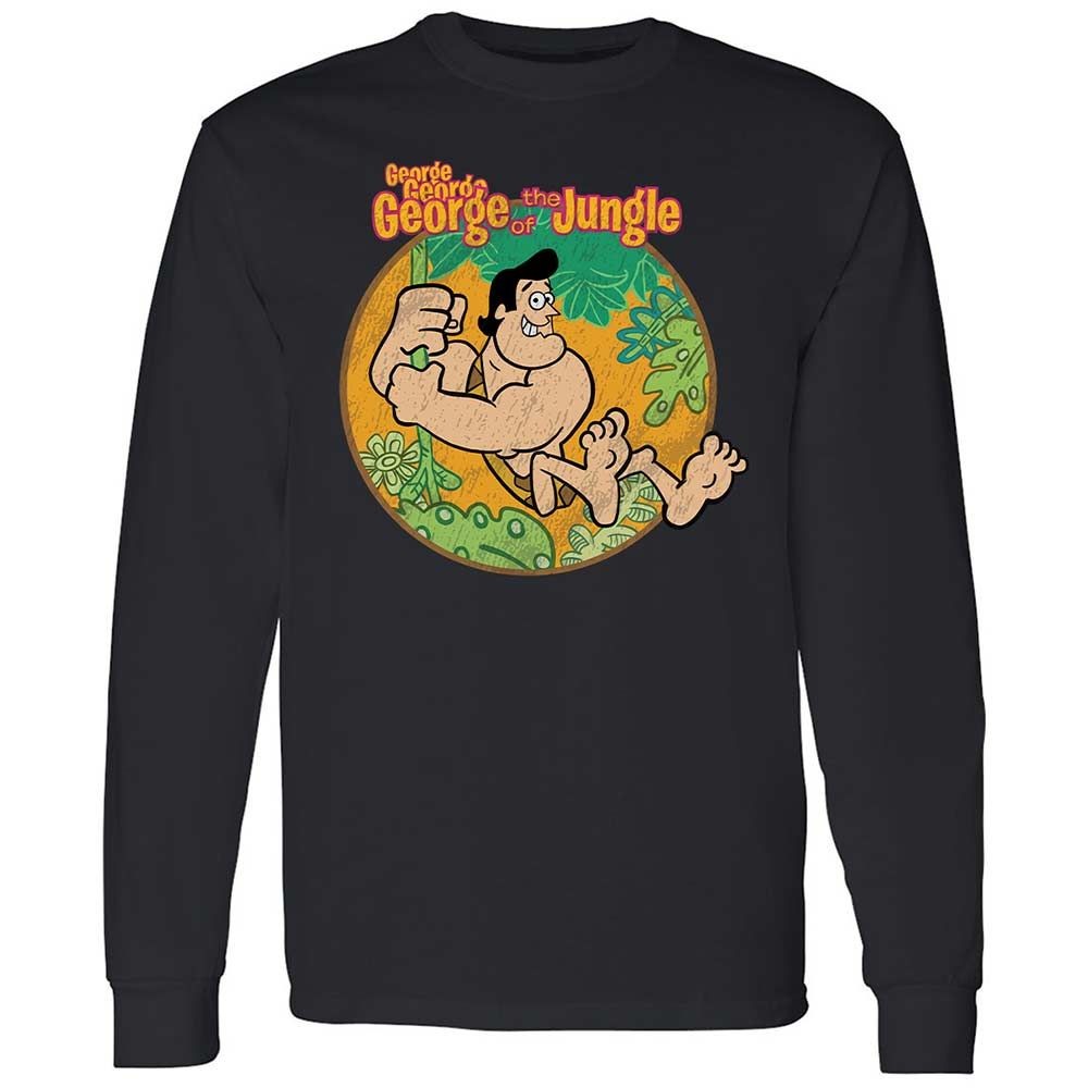 Long Sleeve T-Shirt - UQYC6GGG - Black - 12