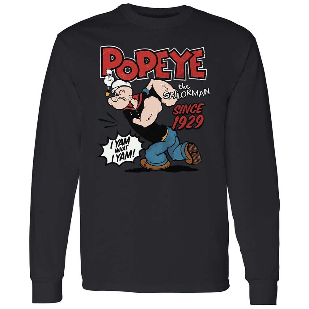 Long Sleeve T-Shirt - 99HBCY7C - Black - 12