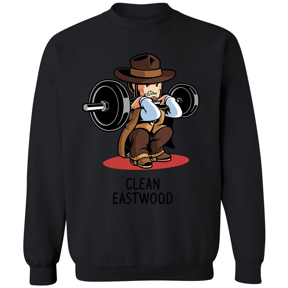 Classic Unisex Sweatshirt - EHCJ6HHW - Black - 12