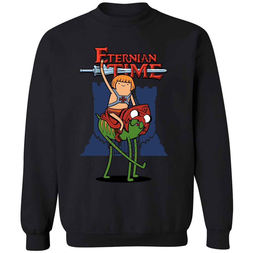 Classic Unisex Sweatshirt - N62V2S1W - Black - 12