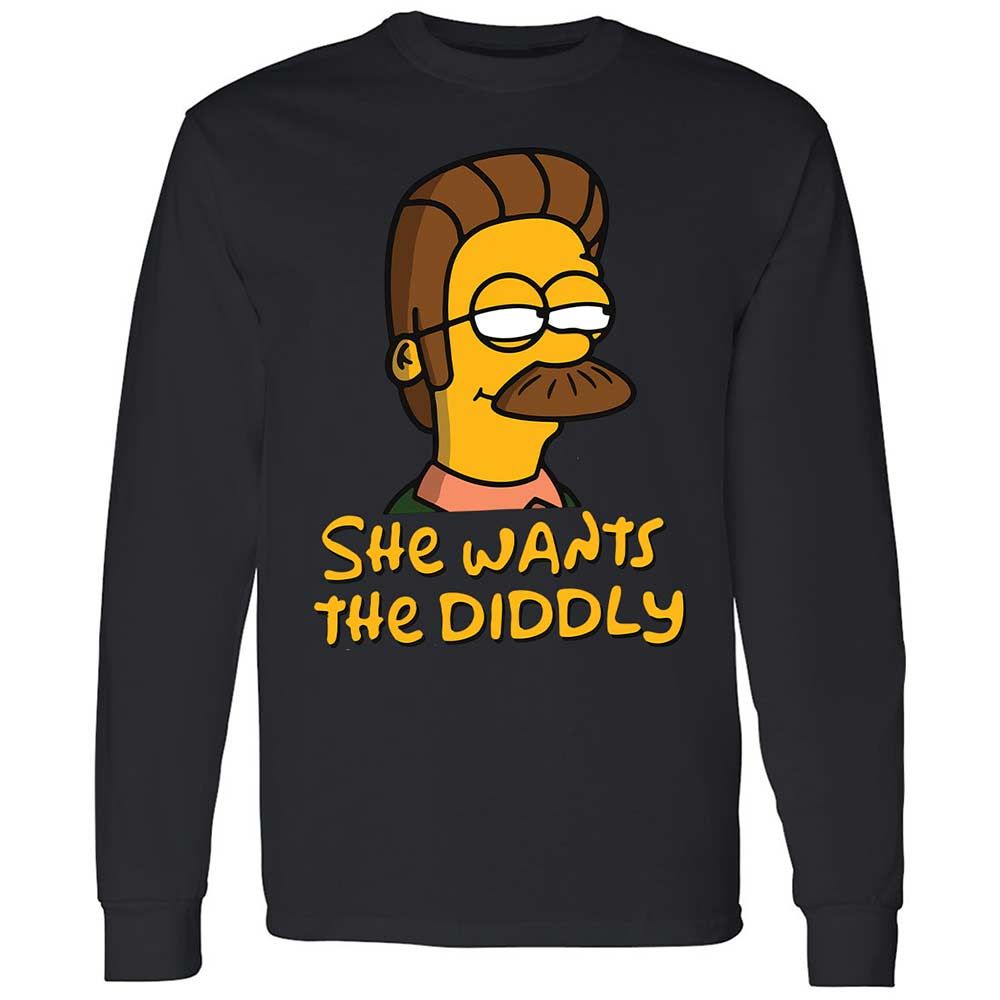 She Wants The Diddly - Black - 12