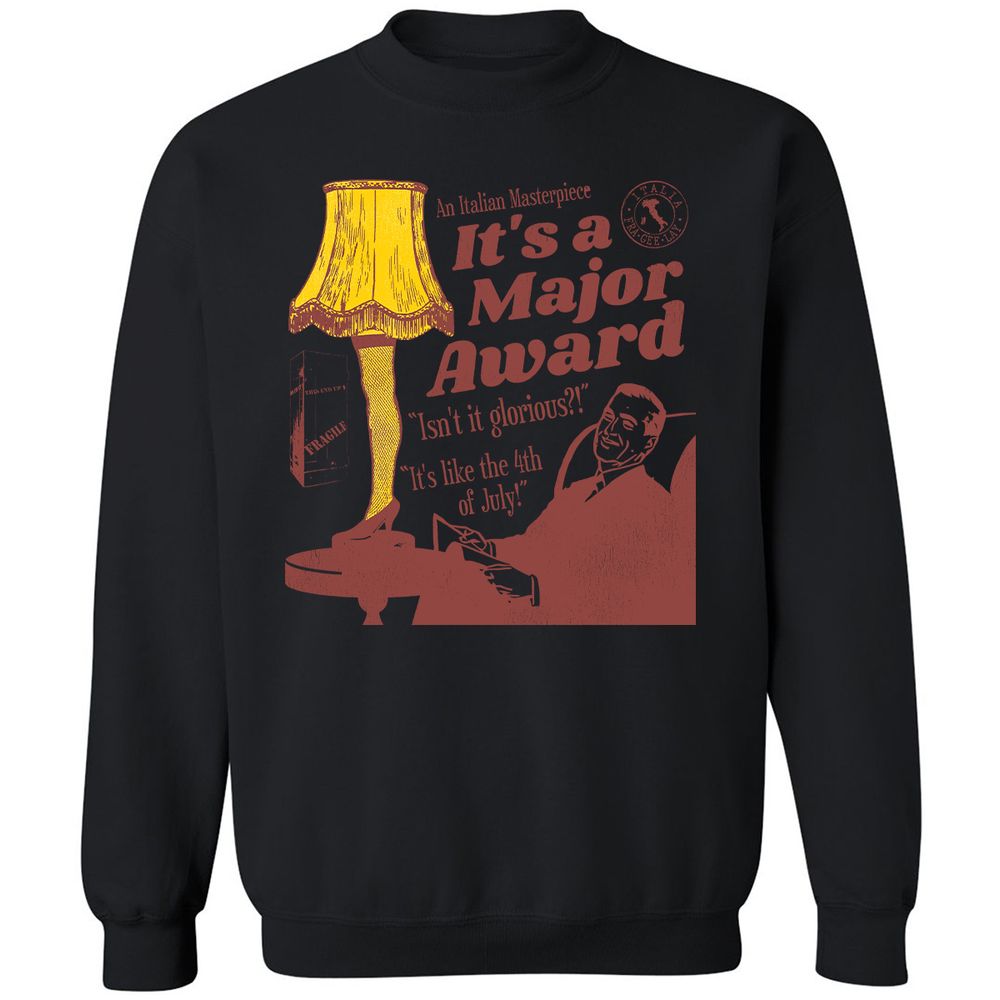 A Christmas Story Leg Lamp - Black - 12