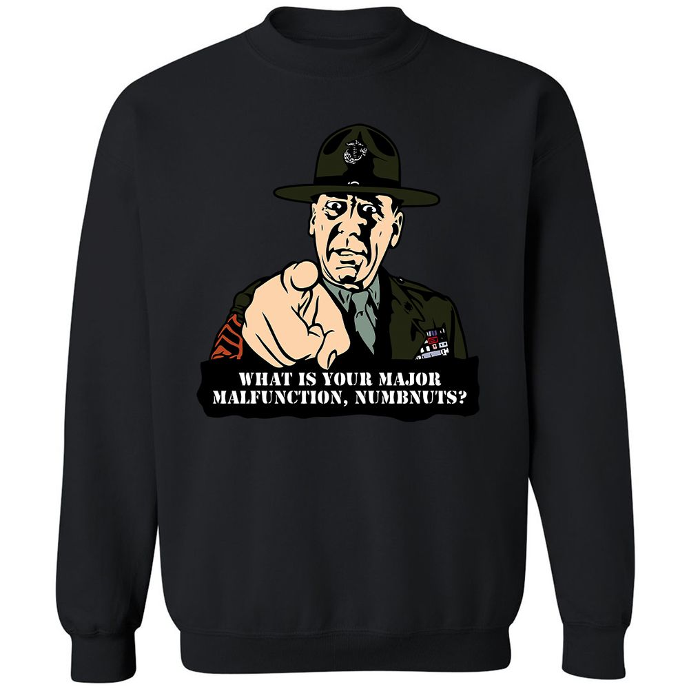 Classic Unisex Sweatshirt - Z1BPQTZC - Black - 12