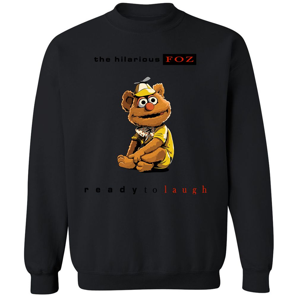 Classic Unisex Sweatshirt - 5HVZQ6KN - Black - 12
