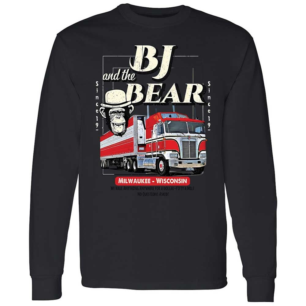Long Sleeve T-Shirt - GG8X2JE7 - Black - 12