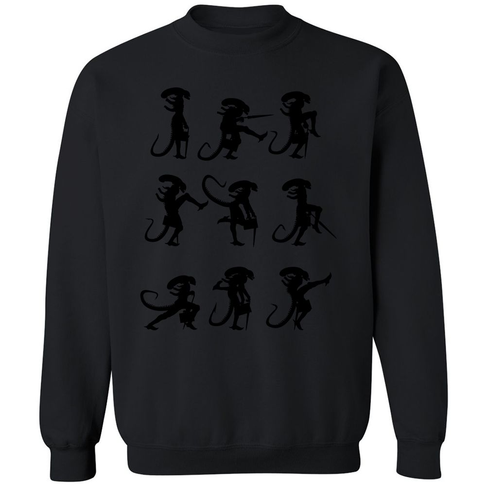 Classic Unisex Sweatshirt - EBZKA8NG - Black - 12