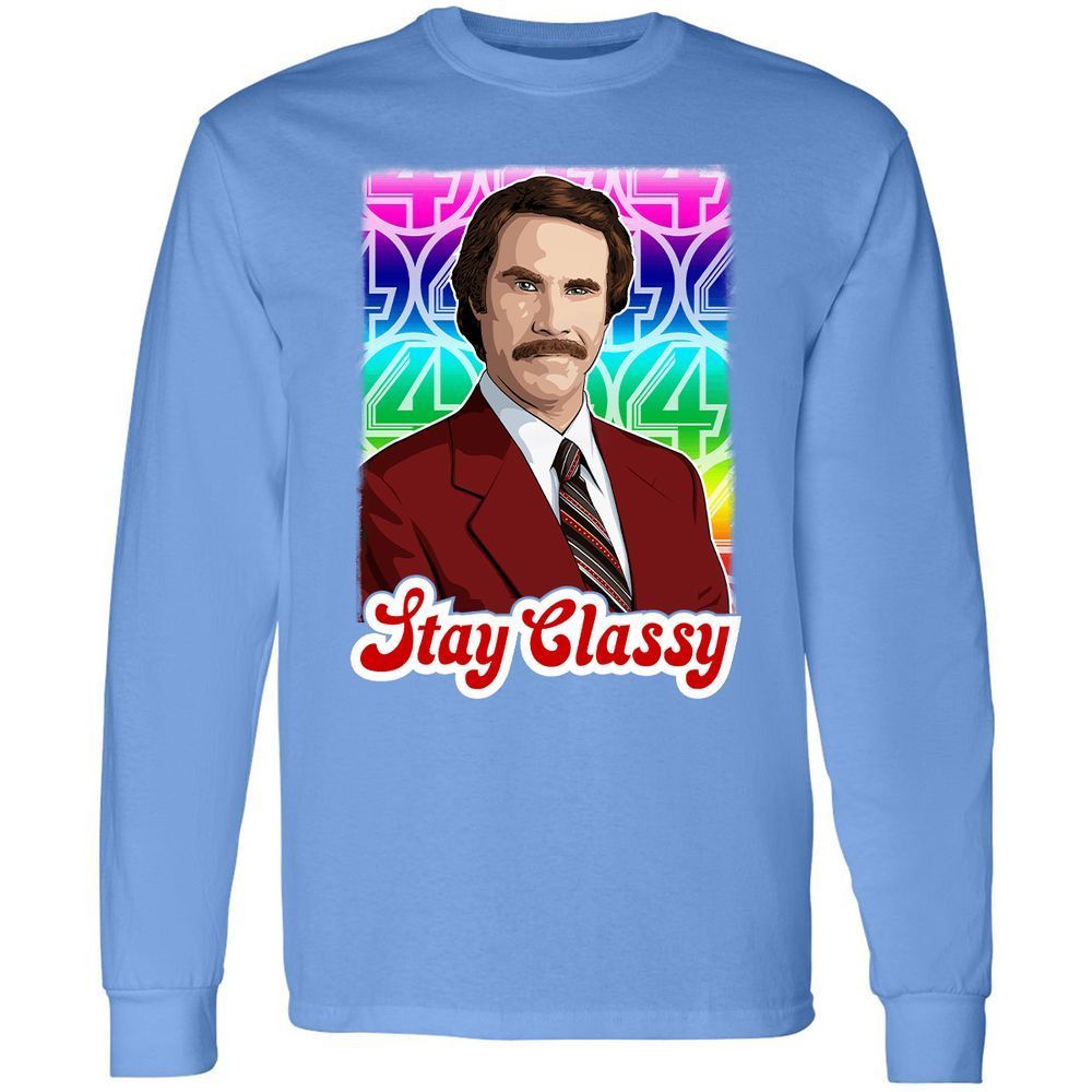 Long Sleeve T-Shirt - EV6J681P - Carolina Blue - 12
