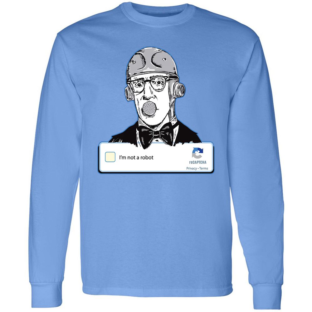 Long Sleeve T-Shirt - PA2GLWY9 - Carolina Blue - 12