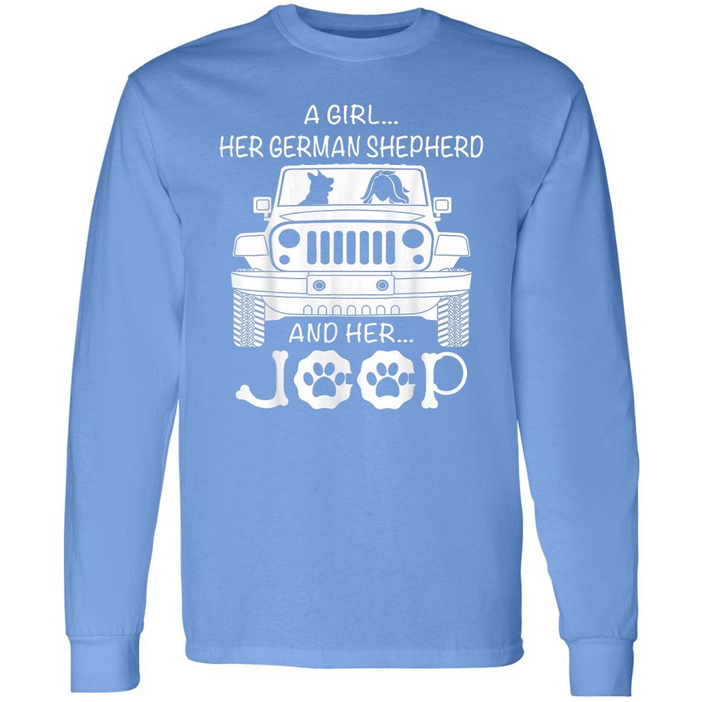 Long Sleeve T-Shirt - SVUVM4P9 - Carolina Blue - 12